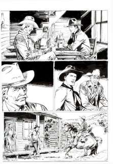 Bruno Brindisi | Bruno Brindisi - 3x Tavola Originale - Tex Willer n. 24 "i razziatori del Nueces" - (2020) | Catawiki