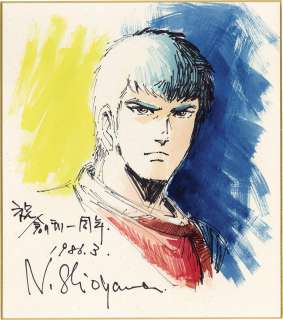 Norio Shioyama Handwritten color Shikishi "Armored Trooper Votoms" | Mandarake (Big Web)