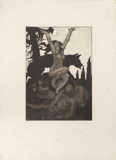 Maurice de Becque (1878-1938) | Illustrations pour Les Fleurs du mal | Fauve Paris