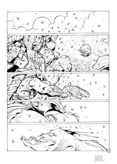 SOLO planche originale 41 tome1 2eme partie, par Oscar MARTIN