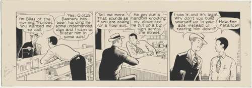 King – Gasoline Alley daily 08/30/1950 | Russ Cochran