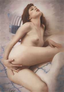 Calas, J.M. | Jean Michel Calas - Dessin original en couleur - Porno art - Format dessin: 21 x 29,7 cm. - (2023) | Catawiki