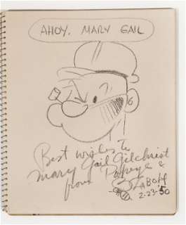 Popeye by Bela Zaboly, Cartoonist | Guernseys