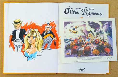Dany | Olivier Rameau - T7 "Le miroir à trois faces" - TL Dédicacé - Cartonné (1997) | Catawiki