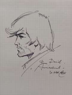 Vance | Vance, William - Dessin dédicacé + cahier Ramiro | Catawiki