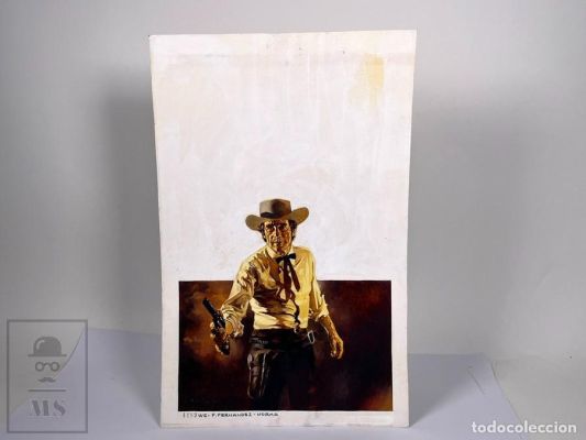 Obra Original Portada ? Fernando Fernández - Cawboy / Western - Norma - Años 60-70 | todocoleccion (Buy It Now)