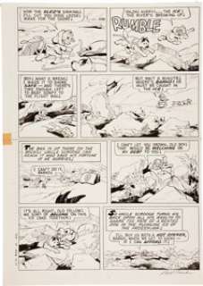 Carl Barks Uncle Scrooge #59 "North of the Yukon" Page 22 Original Art (Gold Key, 1965). With a heart - | Heritage