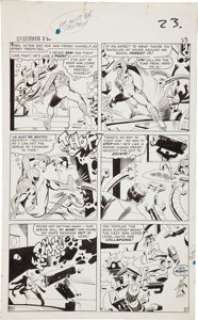 Steve Ditko The Amazing Spider-Man #32 Spider-Man vs. Doctor Octopus page Original Art (Marvel, 1966). It is a -