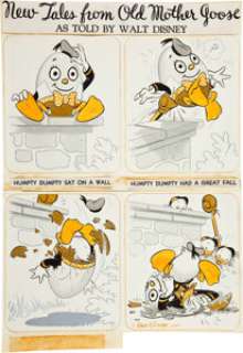 Hank Porter New Tales From Old Mother Goose Illustration Original Art (Good Housekeeping, 1943). Hank Porter -