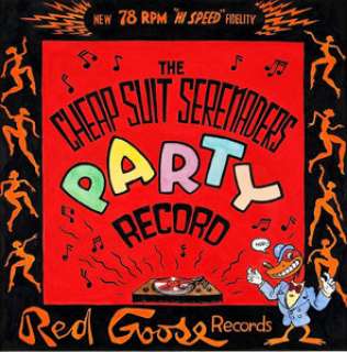 Robert Crumb R. Crumb and his Cheap Suit Serenaders Party Record Front Cover Original Art (Red Goose, - | Heritage