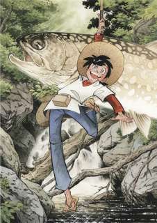 Takao Yaguchi Color Reproduction Illustration "Tsurikichi Sanpei" | Mandarake (Big Web)