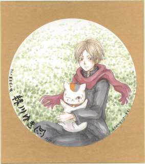 Yuki Midorikawa Hand-Drawn Color Shikishi "Natsume’s Book of Friends" | Mandarake (Big Web)