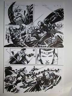 BRIAN THIES - Star Wars Legacy #18 Page 9 - Original Artwork by BRIAN THIES