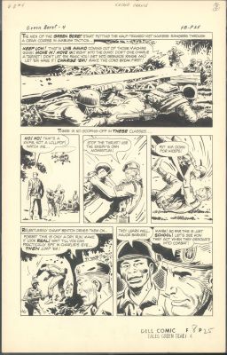 Glanzman-Green Berets no.4 pg.25-Original Art | Russ Cochran