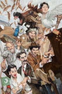 Richard A. Williams - Marx Brothers Painting Original Art (2007). This showstopping painting is a tribute - | Heritage