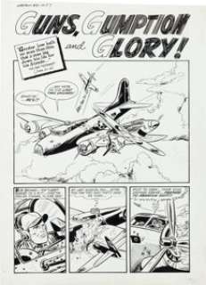Al Avison and Warren Kremer Warfront #30 Complete 5-Page Story "Guns, Gumption, and Glory" - | Heritage