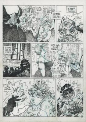 Régis Loisel | La Dernière Maison Juste Avant la Forêt, planche 27 | Galerie 9ème Art