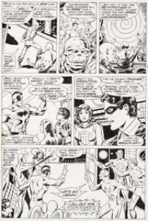 Don Heck and Vince Colletta Marvel Premiere #30 Page 14 Liberty Legion Original Art (Marvel, 1976). It‘s the -