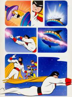 Steve Rude and Willie Blyberg Space Ghost Page 10 Original Art (Comico, 1987). Spaaaaaaace Ghost! Heritage -