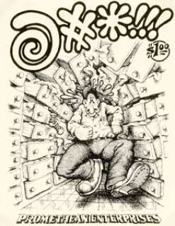 Robert Crumb Promethean Enterprises #3 Fanzine Cover Original Art (Promethean Enterprises, 1971). This - | Heritage