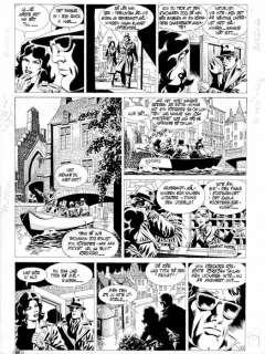 Mitton, Jean-Yves | Mitton, Jean-Yves - Originele pagina - The Phantom - Dood in Brugge - (1991) | Catawiki