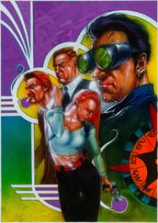 Tony Harris Starman V2#14 Cover Painting Original Art (DC, 1995). Tony Harris‘ deco-stylized covers were a -