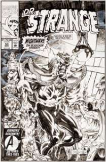 Geof Isherwood Doctor Strange, Sorcerer Supreme #53 Cover Original Art (Marvel, 1993)....