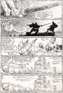 Frank Miller Ronin #1 page 5 Original Art (DC, 1983)....