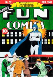 Dick Ayers and Rich Ayers More Fun Comics #52 Cover Recreation The Spectre Original Art (c. 2000s)....