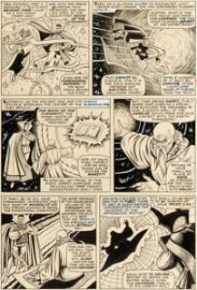Bill Everett Strange Tales #150 Story Page 5 Doctor Strange Original Art (Marvel, 1966). The Master of the -