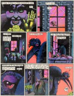 Nicole Claveloux La main verte - planche 7 (Humanoïdes Associés, 1978)....