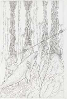 Geof Darrow Shaolin Cowboy #6 Cover Original Art (Burlyman Entertainment, 2006)....