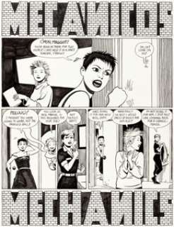 Jaime Hernandez The Complete Love and Rockets #1 Story Page 1 Maggie and Hopey Original Art (Fantagraphics, 1985).... | Heritage