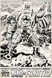 Jack Kirby, Frank Giacoia, and John Verpoorten Captain America #208 Splash Page 17 Original Art (Marvel, 1977).... | Heritage