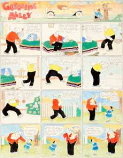 Frank King Gasoline Alley Sunday Comic Strip Original Art dated 12-4-21 (Chicago Tribune Syndicate, 1921).... | Heritage