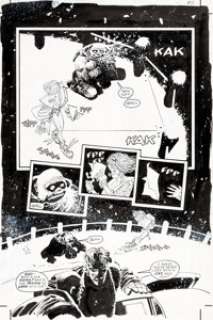 Frank Miller Sin City: Family Values (nn) Story Page 82 Miho Original Art (Dark Horse, 1997).... | Heritage