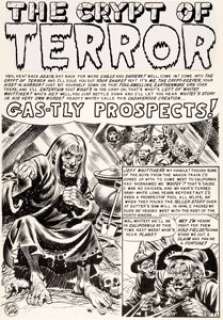 Jack Davis Tales From the Crypt #30 Splash Page Original Art (EC Publ., 1952).... | Heritage