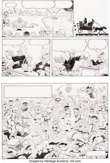 Rosa, Don | Don Rosa Kalle Anka & C:o [Donald Duck & Company] #1993-02 Story Page 11 Uncle Scrooge Original Art (Egmont, 1993)... (Total: 2 Original Art) | Heritage