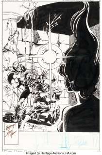 Grell, Mike - Mike Grell Green Lantern #112 Cover Original Art (DC, 1979)....
