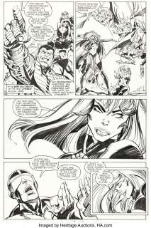 Simonson, Walt - Walter Simonson and Al Milgrom X-Factor #38 Story Page 4 Original Art (Marvel, 1989)....