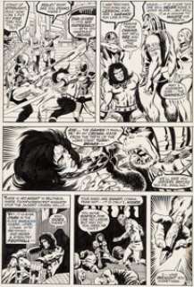 Smith, Barry | Barry Smith and Sal Buscema Conan the Barbarian #2 Story Page 10 Original Art (Marvel, 1970).... | Heritage