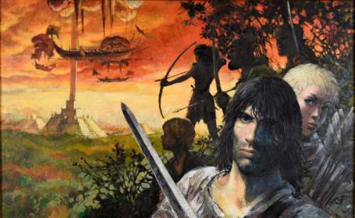 Rosinski, Grzegorz | THORGAL, ENTRE LES FAUX DIEUX . Couverture du BDVD 1 | Coutau Bégarie