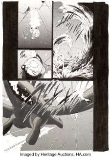 Artist, Unknown | Takashi Teshirogi Ash & Pikachu Chapter 7: Let’s Save The Lugia! Story Page 2 Original Art (Shogakukan... | Heritage