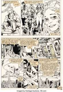 Golden, Michael | Michael Golden and Armando Gil The Avengers Annual #10 Story Page 38 Original Art (Marvel, 1981).... | Heritage
