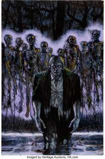 Totleben, John - John Totleben Swamp Thing #155 Solomon Grundy Cover Painting Original Art (DC/Vertigo, 1995)....