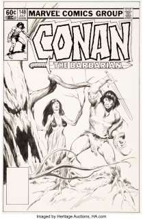 Buscema, John | John Buscema Conan the Barbarian #148 Cover Original Art (Marvel, 1983).... | Heritage