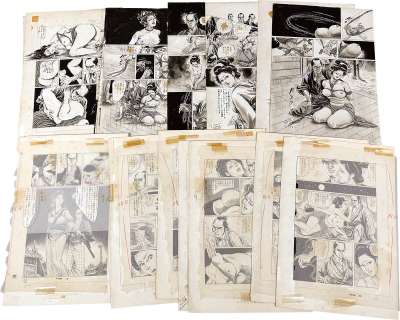 Mito Tsukimiya (Takashi Edo) Hand-Drawn Manuscript"Midaranawa" 17 pages in total | Mandarake (Big Web)