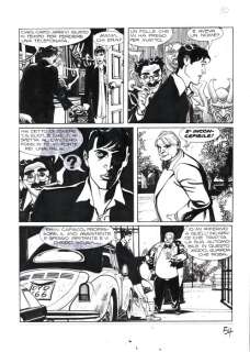 Mari, Nicola | Mari, Nicola - Tavola Originale - Dylan Dog Gigante #17 "La statua di carne" - (2008) | Catawiki
