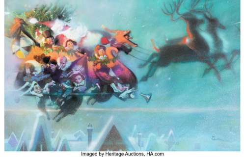 Sienkiewicz, Bill | Bill Sienkiewicz Santa: My Life & Times Illustration Original Art (Avon Books, 1998).... | Heritage