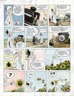 Dimitri | Dimitri - Planche originale (p.11) en couleur direct - Le Goulag T16 - La Gargotiere - (2007) | Catawiki